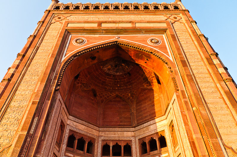 Iwan van de moskee, Fatehpur Sikri